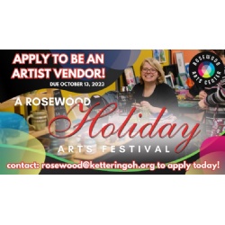 2023 Call For Artist Vendors: A Rosewood Holiday Arts Festival
