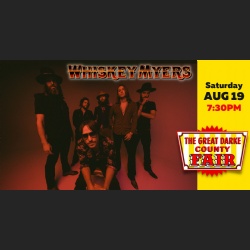 Whiskey Myers at The Great Darke County Fair