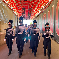 Local marching band win big in competition at OSU