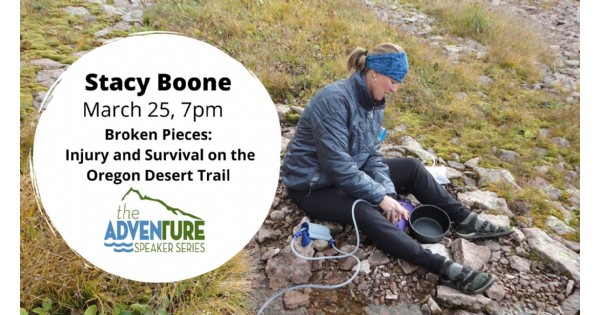 Stacy Boone presents Broken Pieces: Injury and Survival on the Oregon Desert Trail