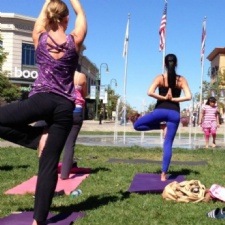 Outdoor Yoga at The Greene