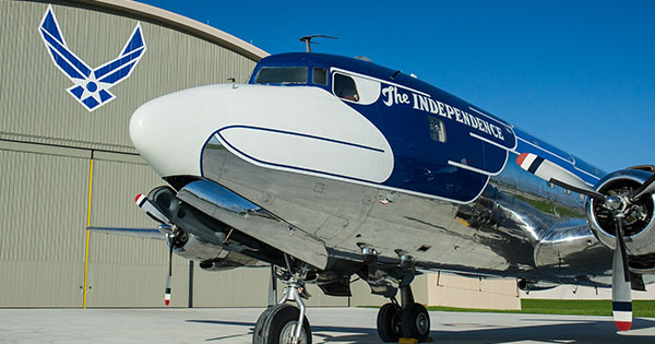 Truman's Air Force One on display in Dayton