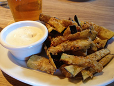 Wheat Penny Eggplant Fries