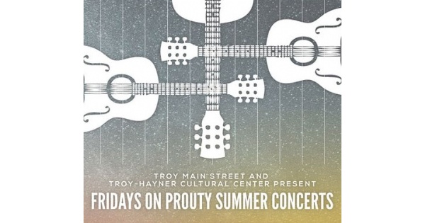 Fridays on Prouty Summer Music Concert Schedule