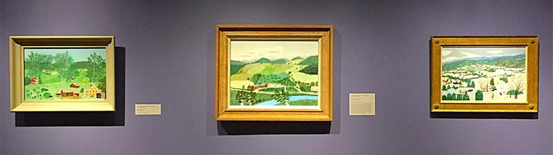 Grandma Moses Exhibit - Dayton Art Institute