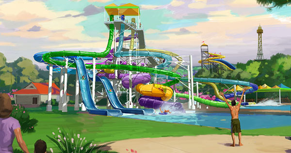Seven-story water slide coming to Kings Island in 2016