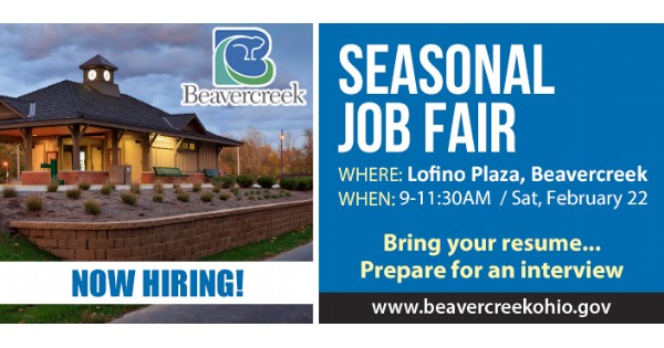 City of Beavercreek Seasonal Job Fair