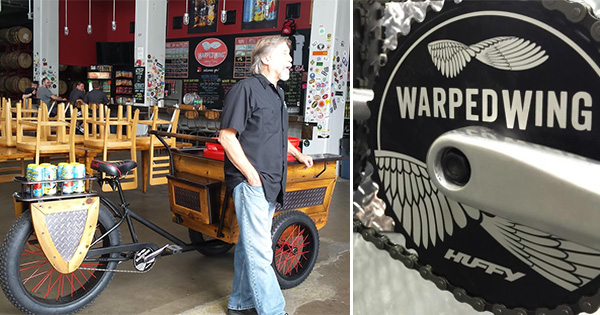 Bikes & Brews: Warped Wing & Huffy Collaborate