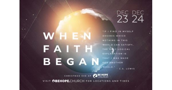 Christmas Eve - Where Faith Began