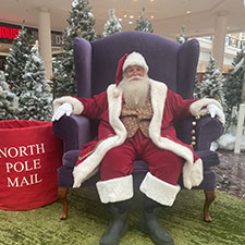 Santa's Arrival at The Mall at Fairfield Commons