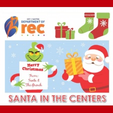 Santa to visit Dayton Rec Centers - free photos