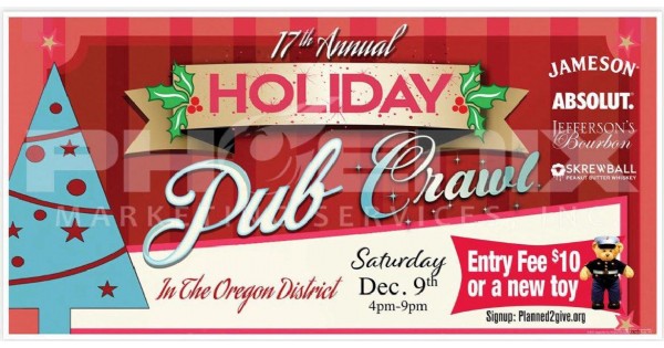 Oregon Distict Holiday Pub Crawl