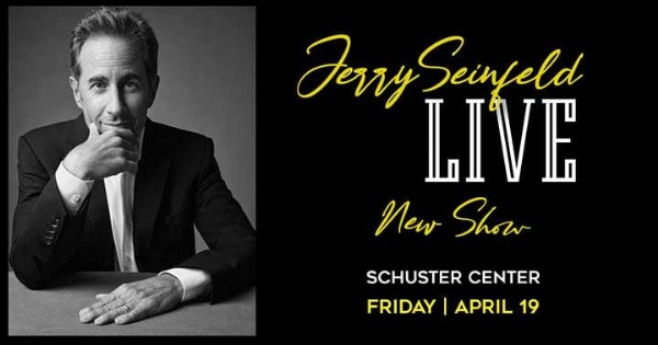 Jerry Seinfeld brings new stand-up to Dayton this Spring