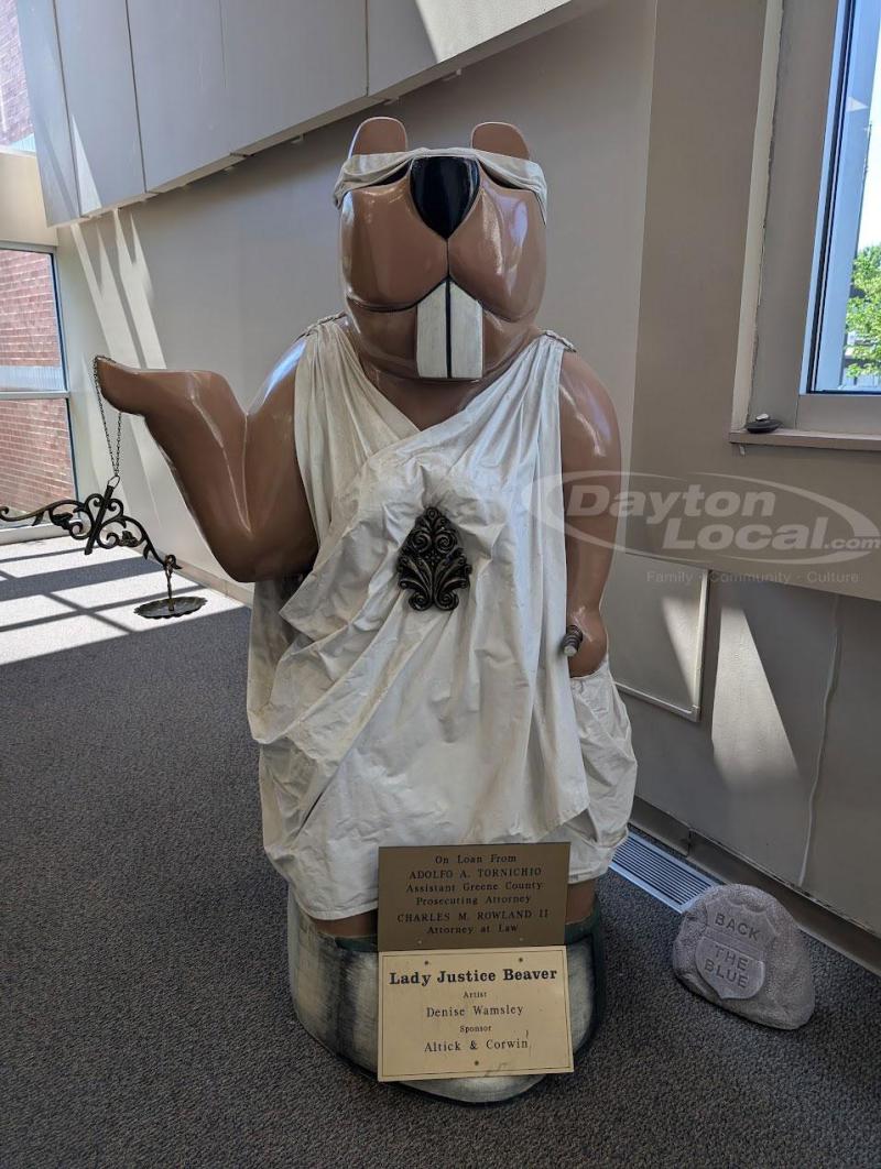Lady Justice Beaver - Beavers of Beavercreek