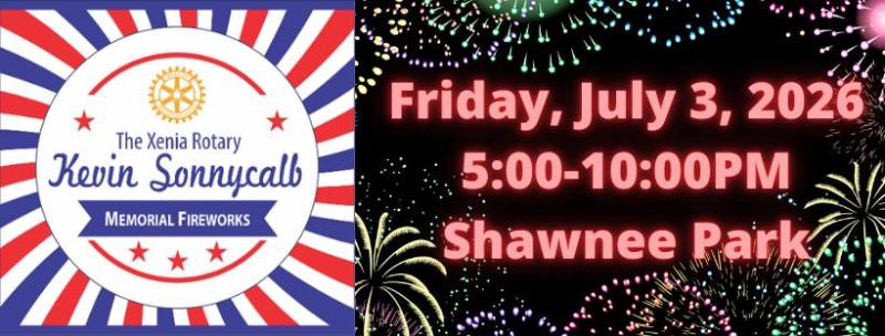 Xenia - Kevin Sonnycalb Memorial Fireworks