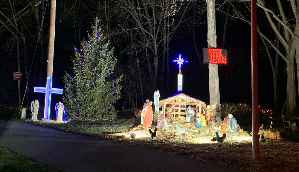 Nativity Scene in Fairborn