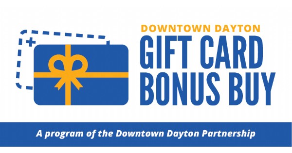 Downtown Dayton Gift Card Bonus Buy program launches