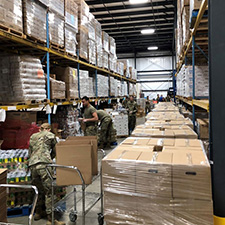 Coronavirus: The National Guard helping Dayton Foodbank