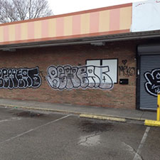 Help needed with graffiti clean-up