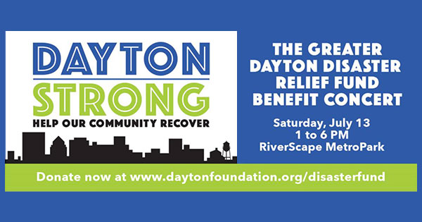 Dayton Strong Benefit Concert at Riverscape MetroPark