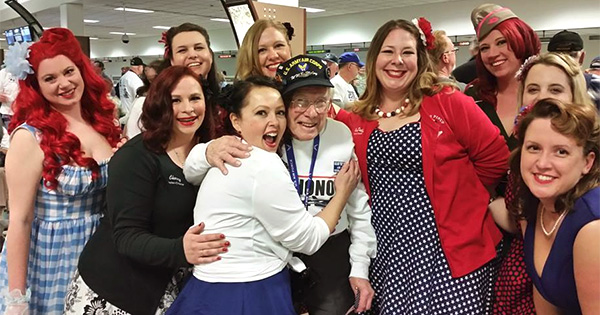 The Patriot Pin-Ups welcome U.S. Veterans