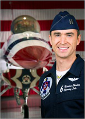 Captain Eberling, USAF Thunderbirds