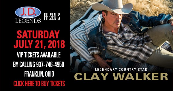 Clay Walker at JD Legends