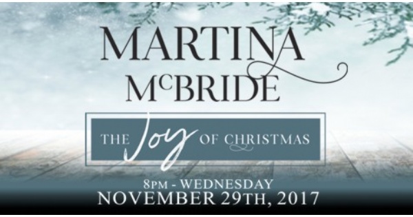 Martina McBride The Joy of Christmas Tour