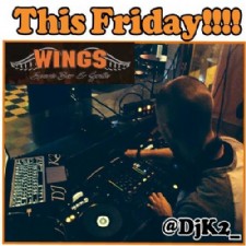 DjK2 Mixes Your Favorite Dance Music at Wings Sports Bar & Grille