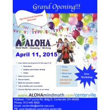 ALOHA Learning Center of Centerville Grand Opening