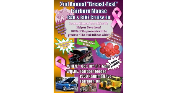 2nd Annual Breast-Fest Car & Bike Cruise-In