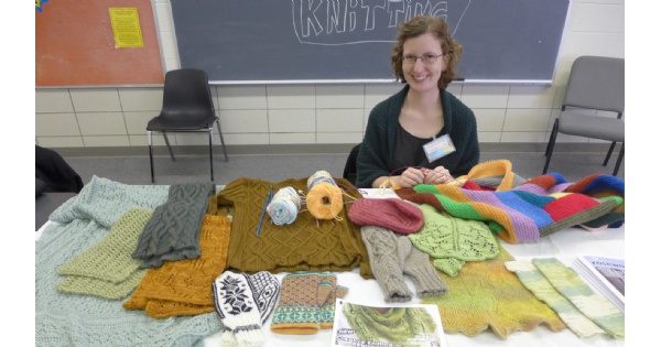 Knitting at Rosewood Arts Centre