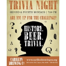 Trivia Night at Carillon Brewing Co.