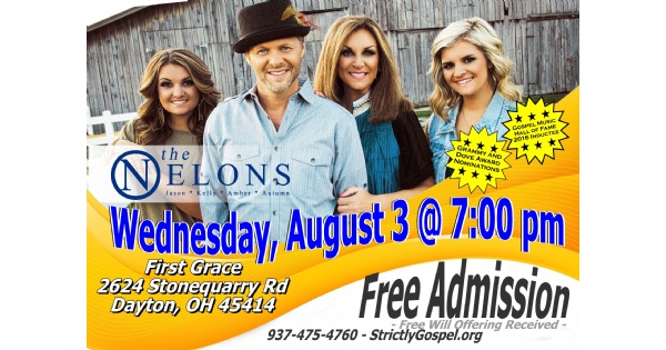 THE NELONS In Concert At First Grace