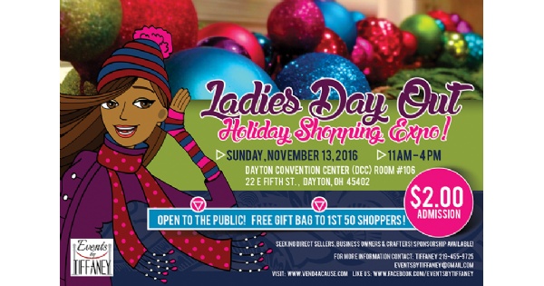 Christmas Luncheon Dayton Convention 2022 Ladies Day Out Holiday Shopping Expo