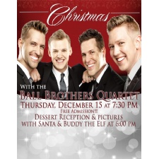 Christmas With The Ball Brothers Quartet In Concert