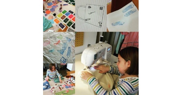 Kids Sewing Basics - Make and Design a Canvas Tote