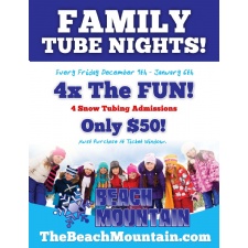 The Beach Mountain - Family Tube Nights