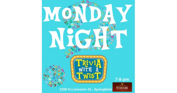 Trivia with a Twist at O'Conners Irish Pub - suspended