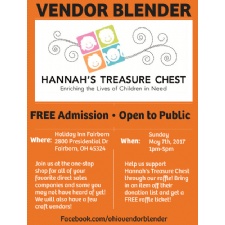 Vendor Blender for Hannah's Treasure Chest