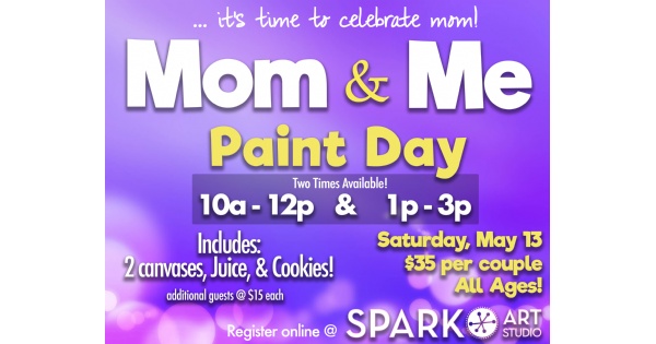 Mom & Me Paint Day
