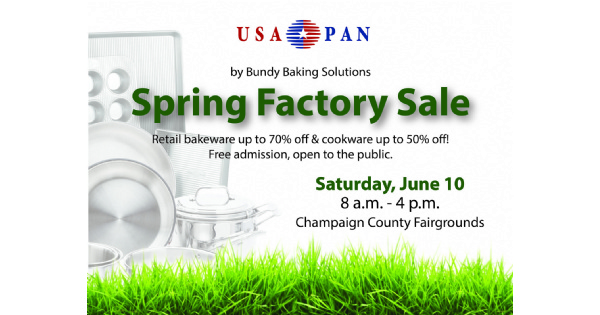 Spring Factory Sale at Champaign County Fairgrounds