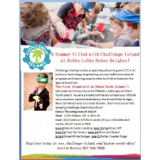 Challenge Island educational enrichment classes at Hobby Lobby Huber Heights