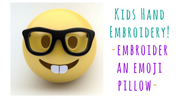 Kids Create - Sewing Basics and Emoji Pillow