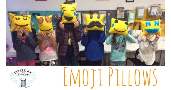 Kids Create! Emoji Pillow!