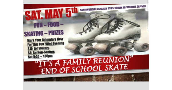 End of School Skate Party