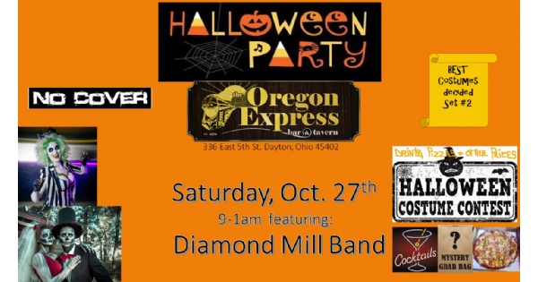 Halloween Costume Contest at the Oregon Express