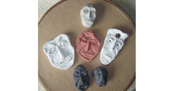 Soul Faces--Adventures in Clay Workshop