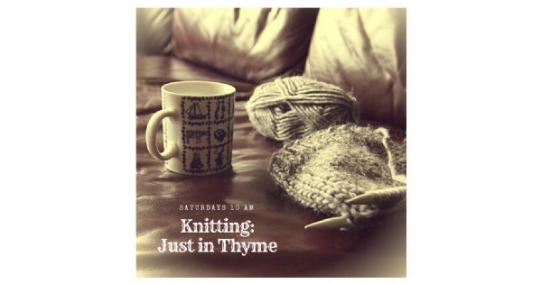 Knitting: Just in Thyme