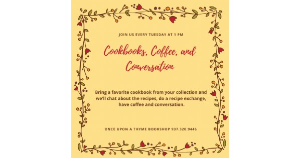 Cookbooks, Coffee, and Conversation